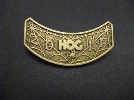 Harley Owners Group (H.O.G.) 2011 goudkleurig